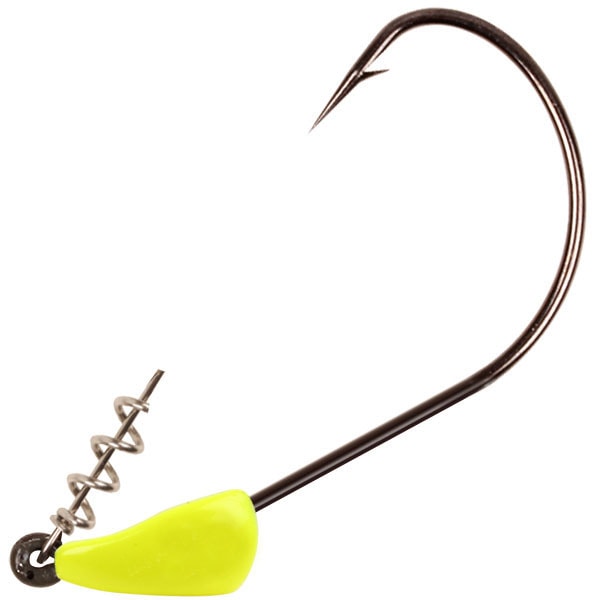 BFT Triple S Jighead 10 g #2/0 Hot yellow 3-pack