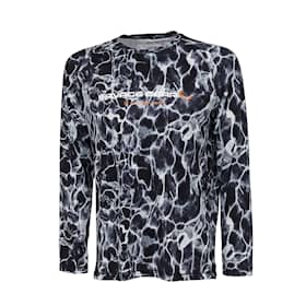 Night Uv Long Sleeve T-Shirt S Black Waterprint