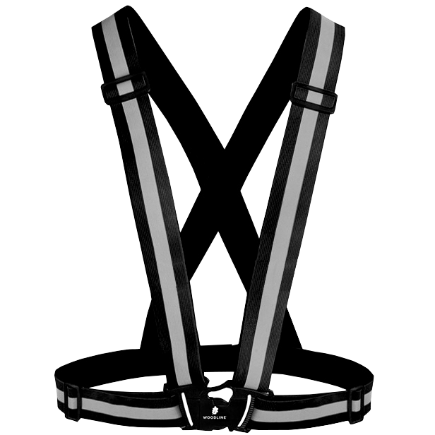 Woodline Reflexsele Svart CE-godkänd