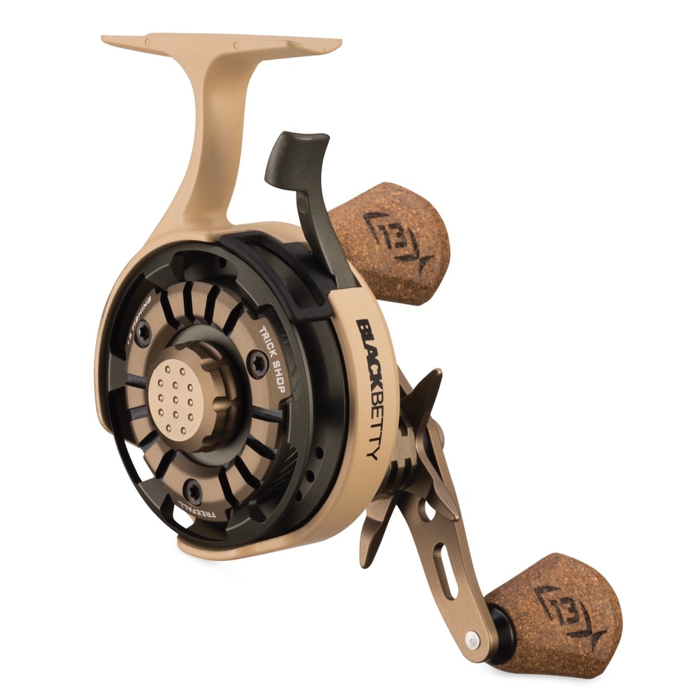 13 Fishing Black Betty Freefall Carbon Trick Shop 2.5 LH Pimpelrulle