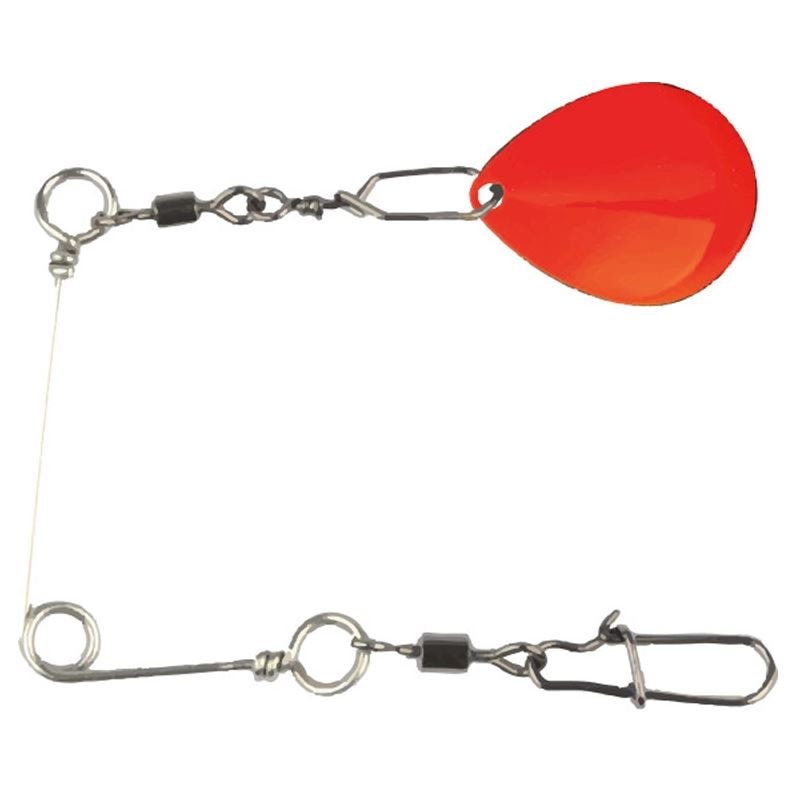 Darts Spinner Rig Perch Colorado Orange 1-pack