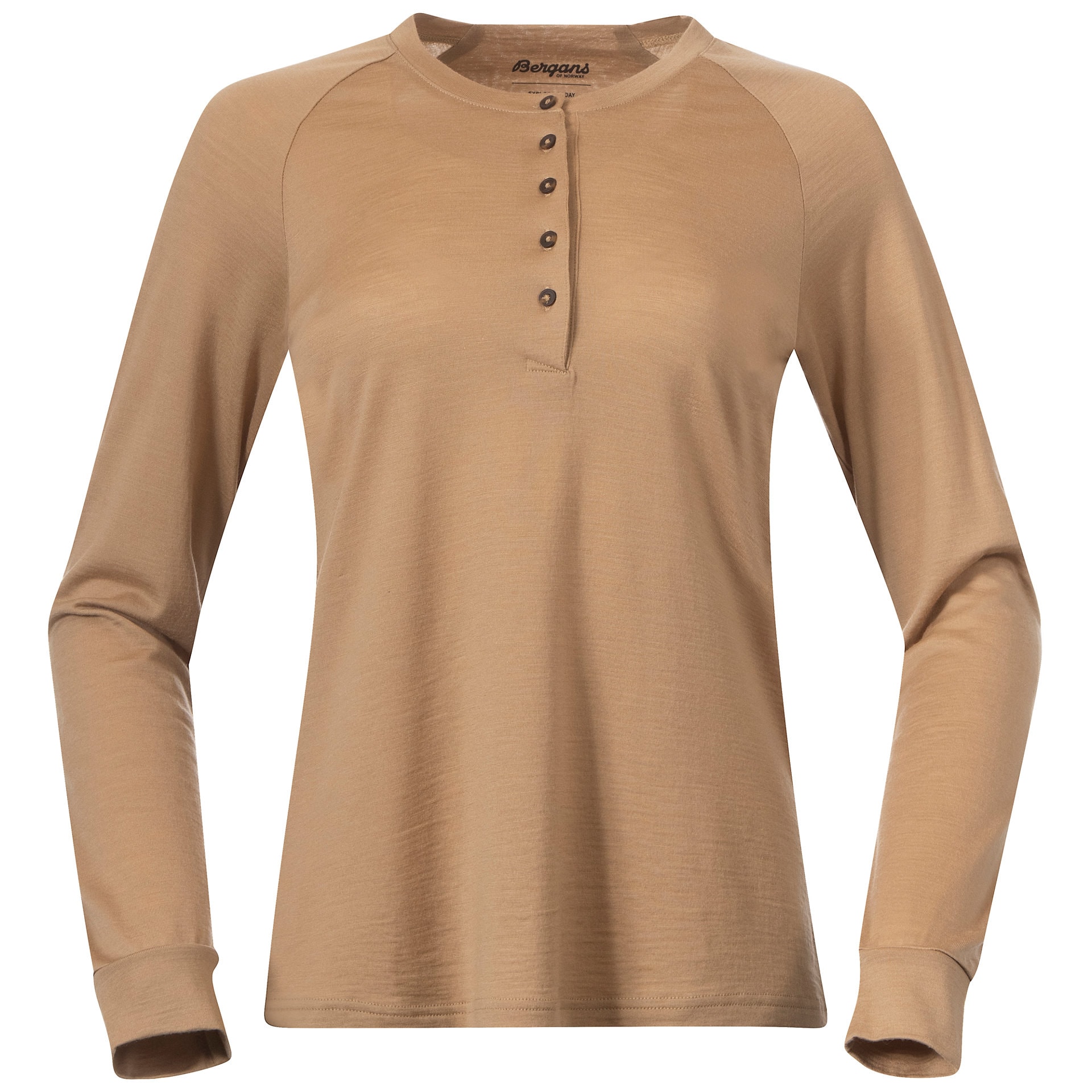 Bergans Lysebu Wool Henley Dam Warm Sand L