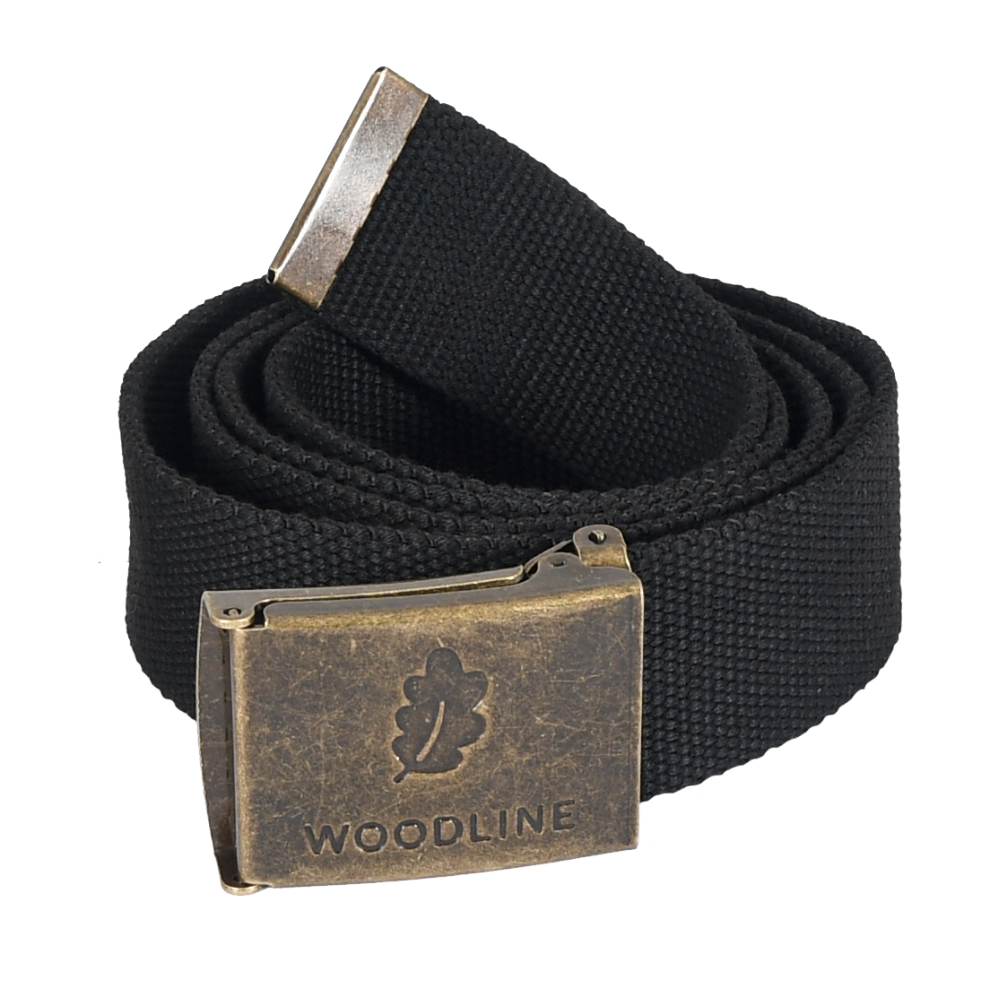 Woodline Canvasbälte Svart