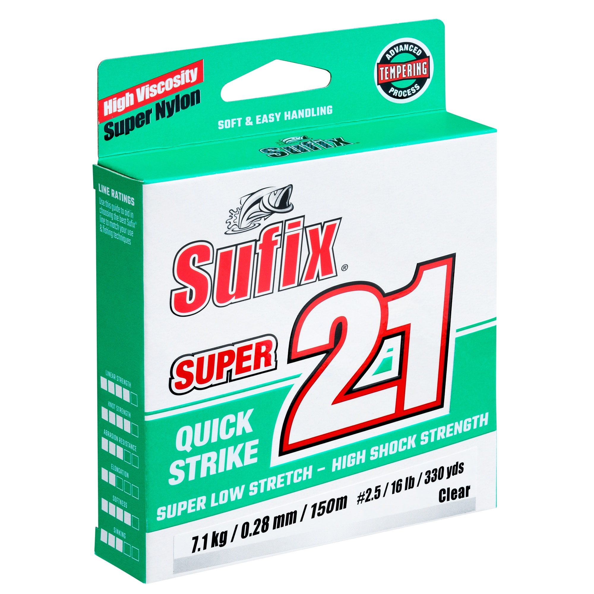 SUFIX Super 21 Clear 150m 0,14mm 1,8kg -