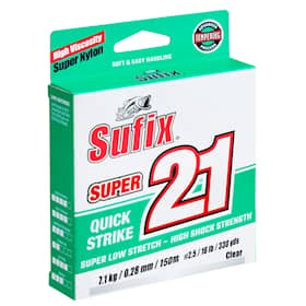 SUFIX Super 21 Clear 150m 0,14mm 1,8kg