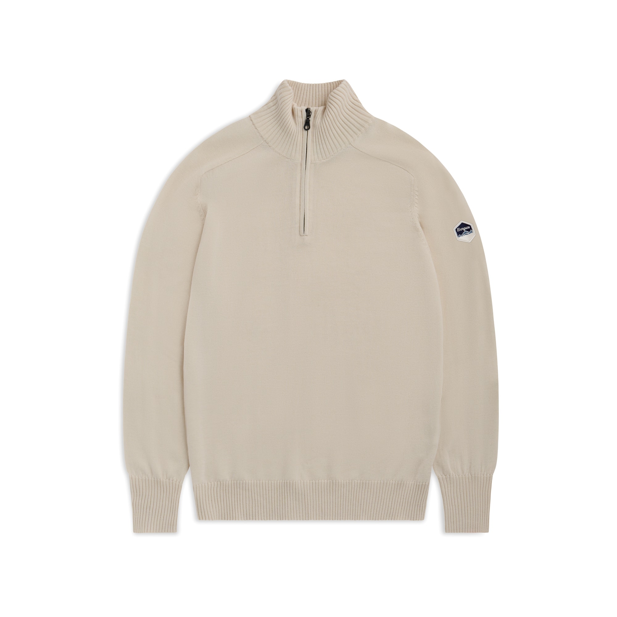 Bergans Minde Half-Zip Ulltröja Herr Creme