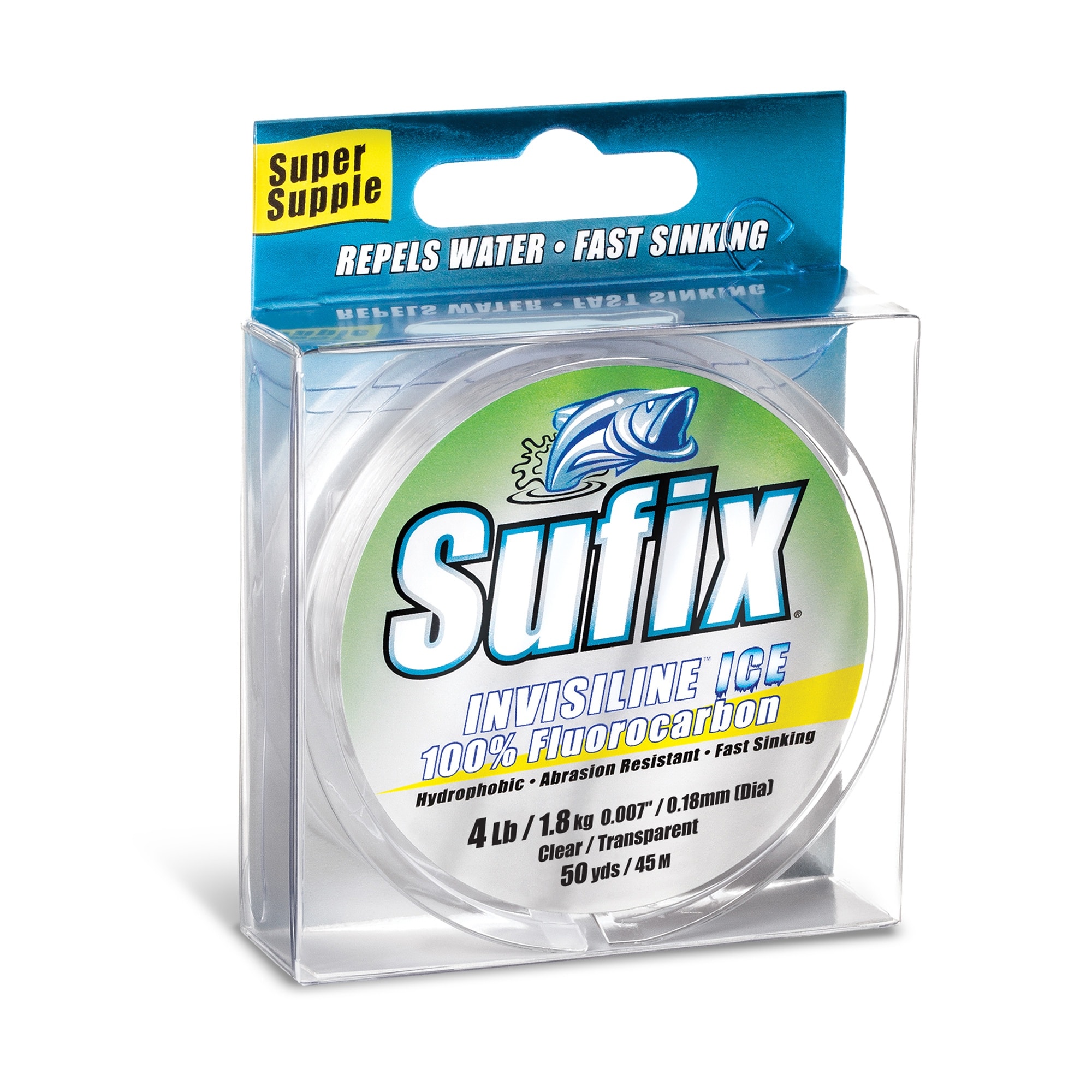 Sufix Invisiline Ice fluorocarbon 0,14 mm/1,5 kg 50 m Clear
