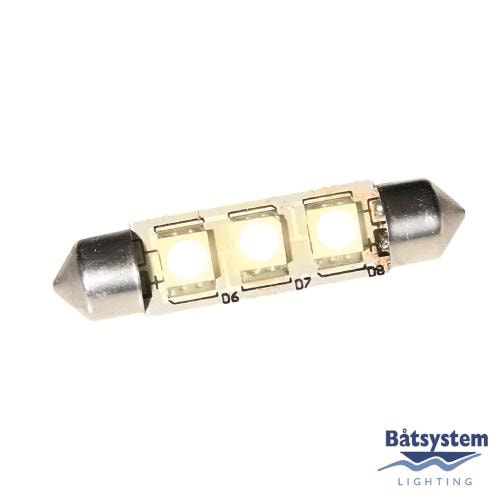 Båtsystem Lighting Led Spollampa Smd 37mm 8-30V