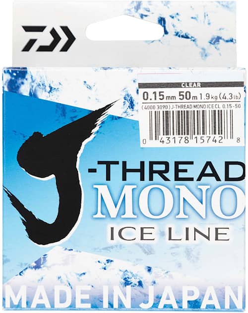 Daiwa J-Thread Mono Ice Line 50m 0.10mm