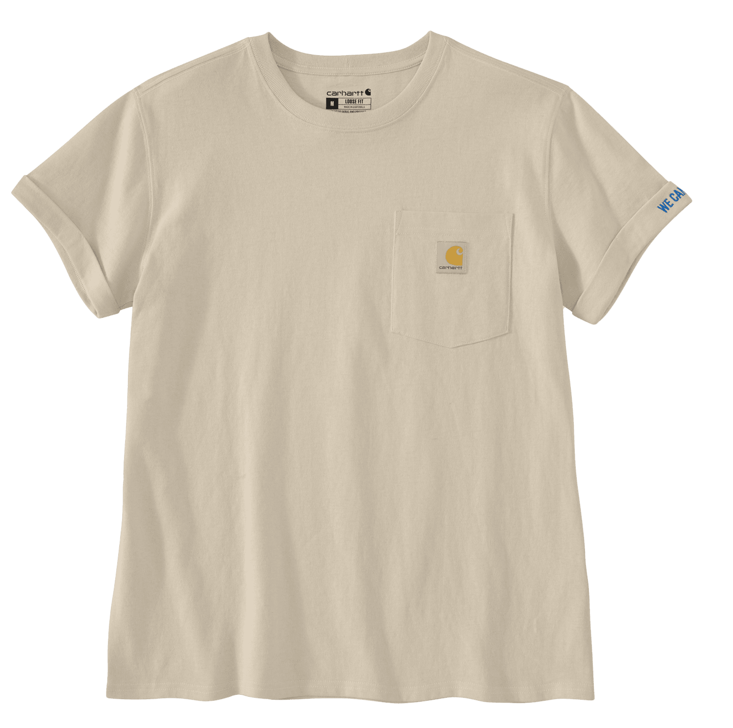 Carhartt Dearborn Loose Rosie T-Shirt Dam Oat Milk XL