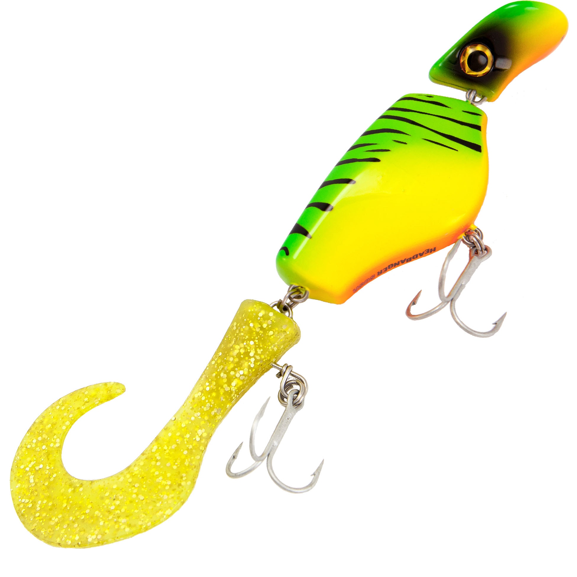 Headbanger Tail 23 cm Suspending Firetiger