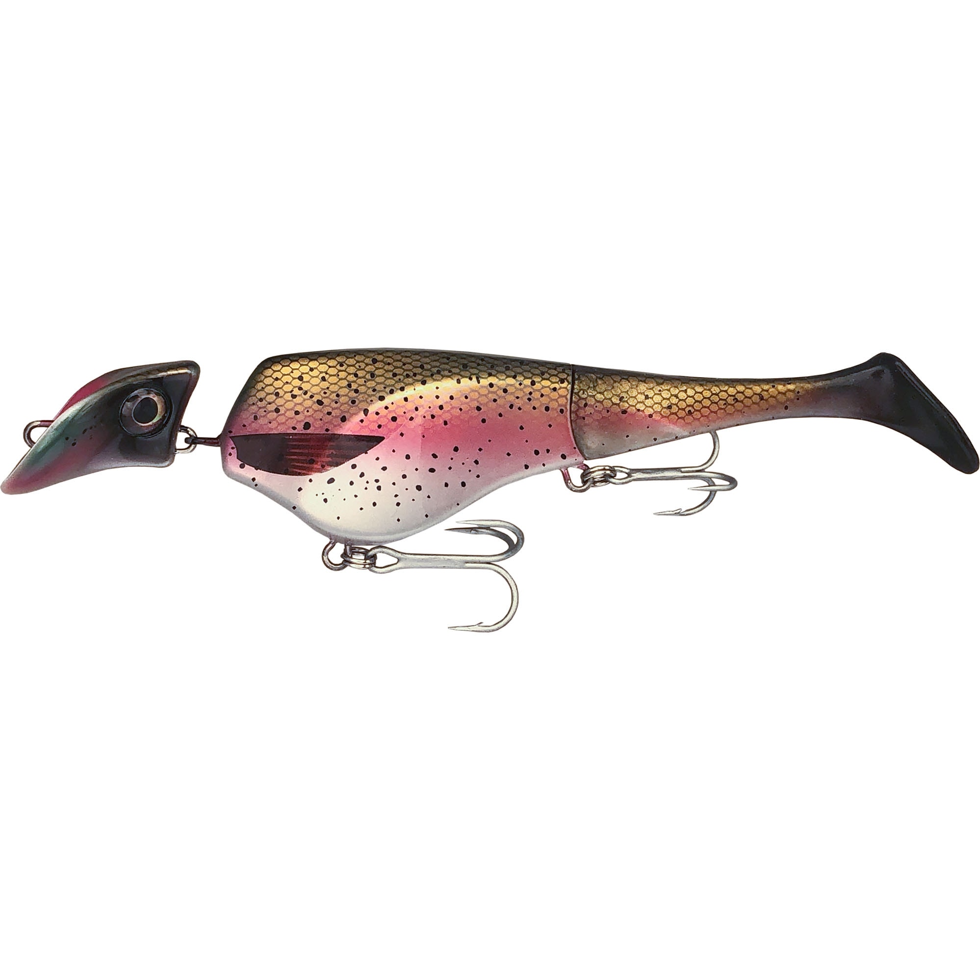 Headbanger Shad 22 cm Sinking Black Metal
