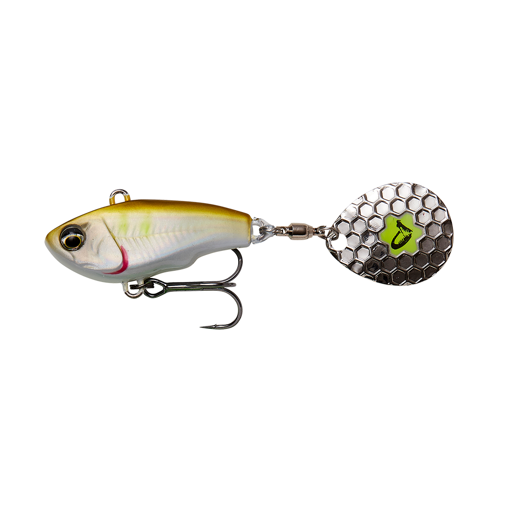 Savage Gear Fat Tail Spin 9 g Dirty Silver