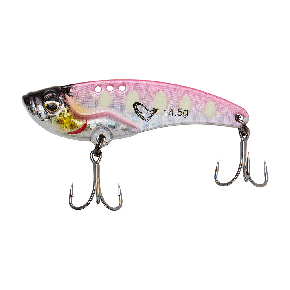 Savage Gear Vibrationsbete SG Vib Blade SW 14,5 g Pink Glow Dot