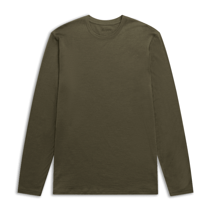 Bergans Merino Long Sleeve Underställströja Herr Pine Forest XXL