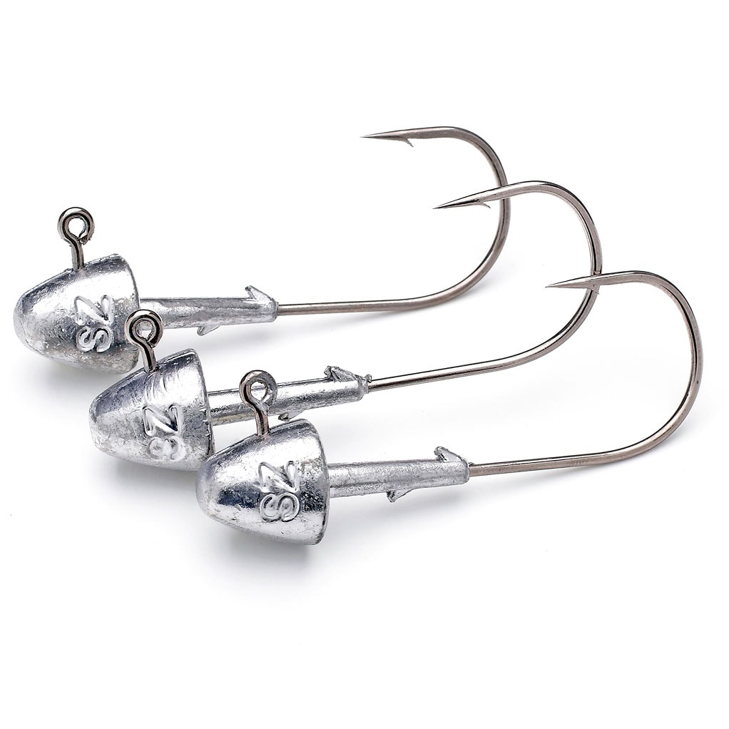 Svartzonker Jiggskalle 20 g #10/0 Lead 3-pack