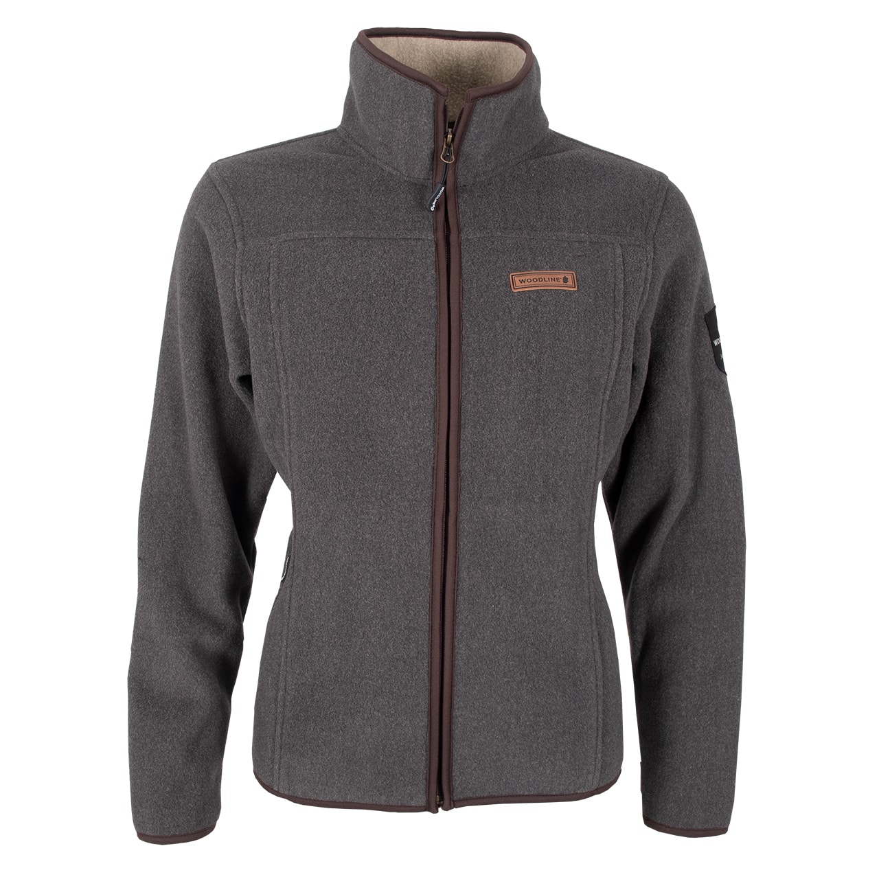 Woodline Fleecetröja Bolmen Grå Dam 44