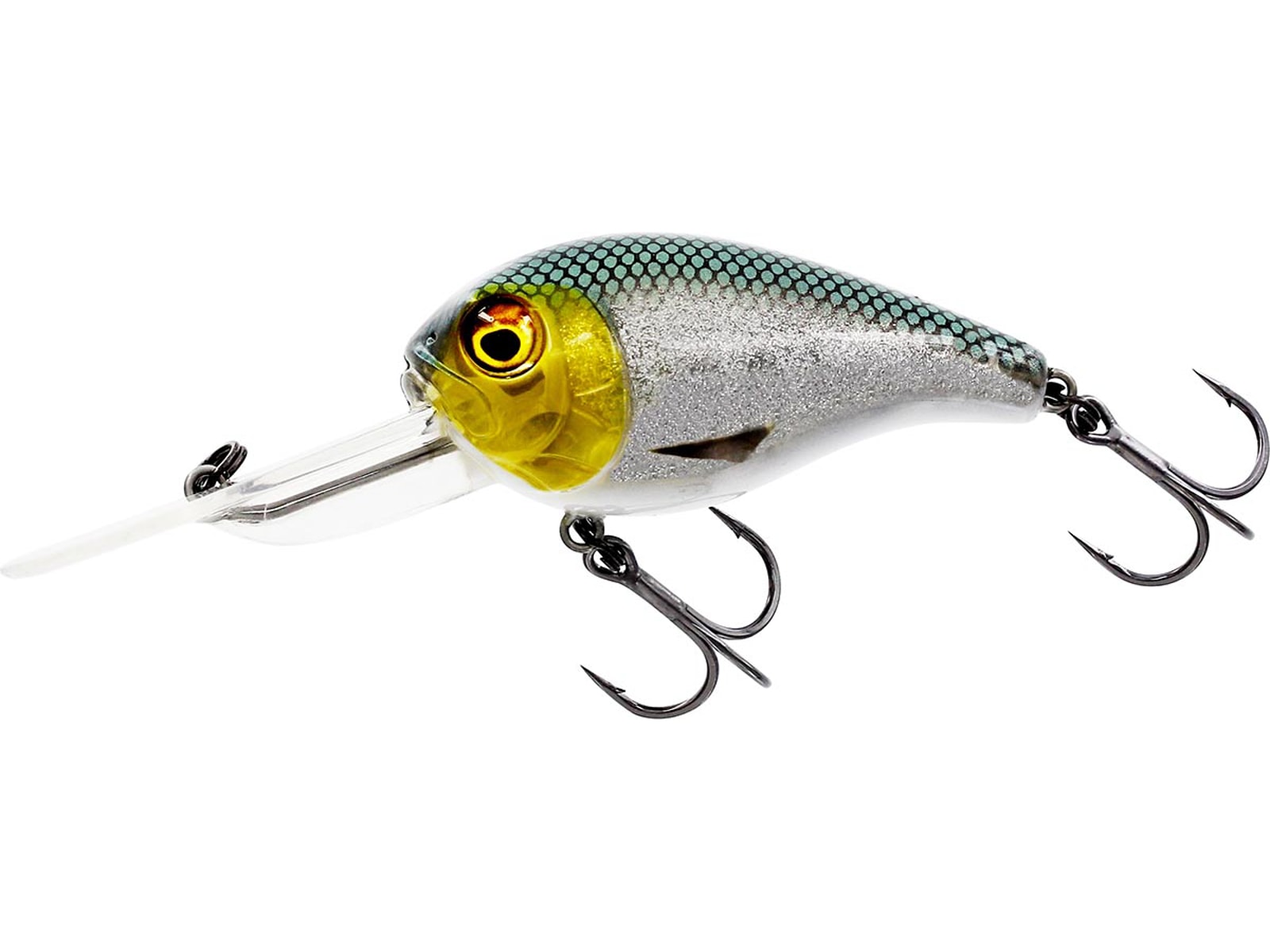 MegaBite DR Crankbait 6 cm Floating 3D Headlight