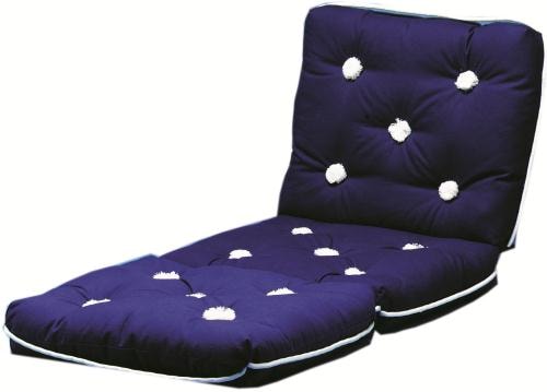 aXent Kapokkudde Marinblå Trippel