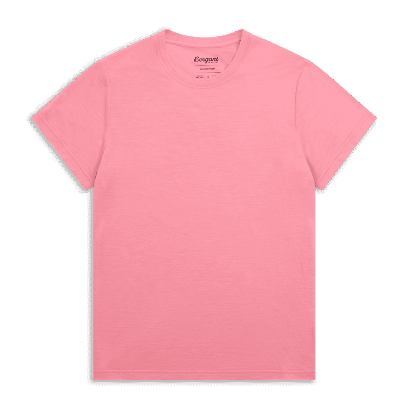 Bergans Merino Light T-shirt Dam Cherry Blossom XL