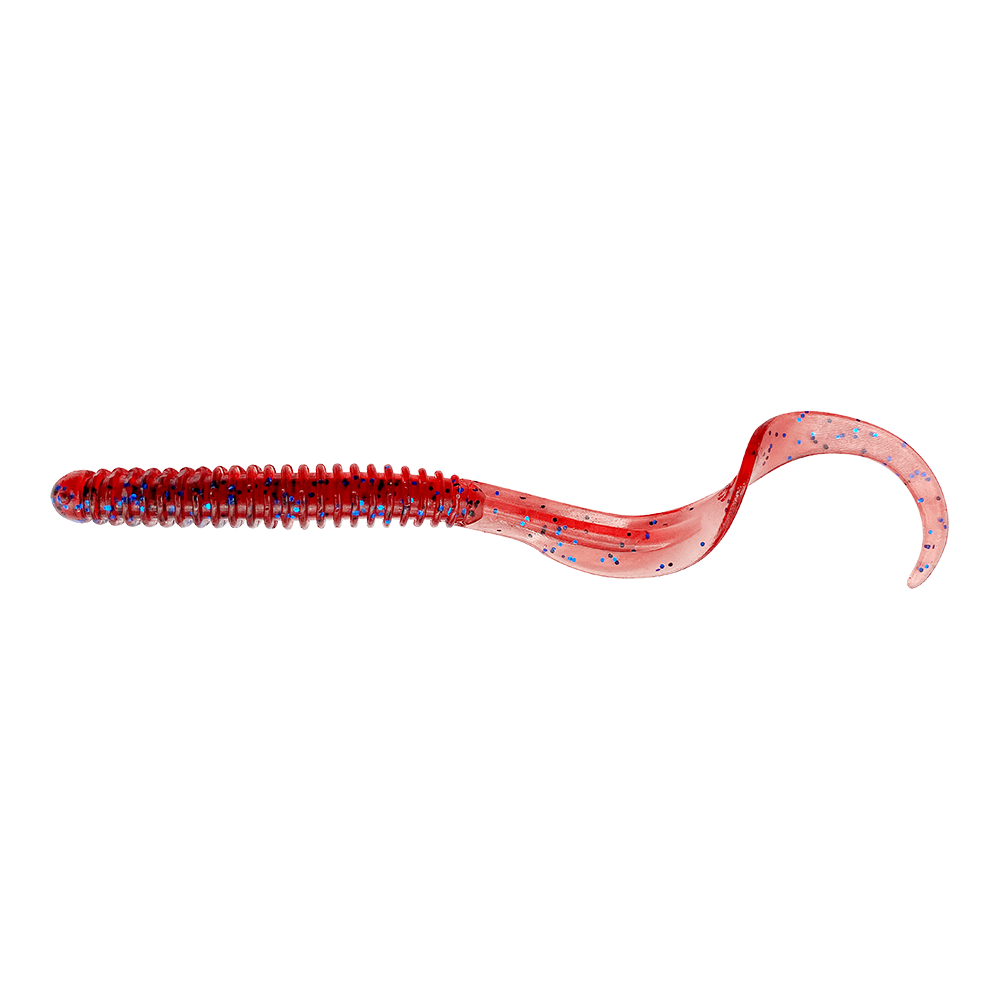 SG Rib Worm 9 cm Plum 10-pack