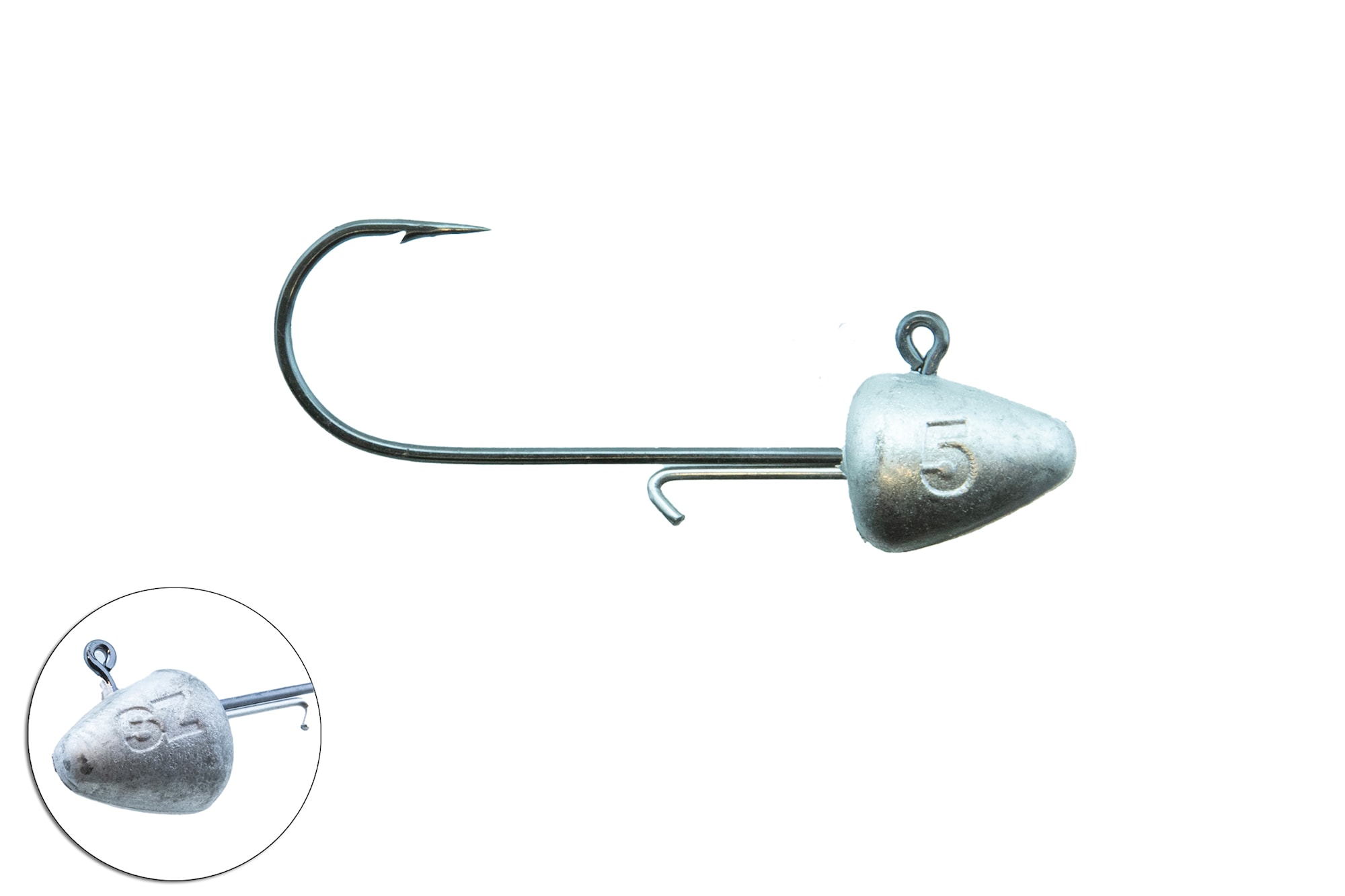 Svartzonker Jig heads 5g 1/0 - 2-pack Bismuth Alloy