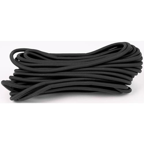 Toptex Gummilina Svart  8mm 10m