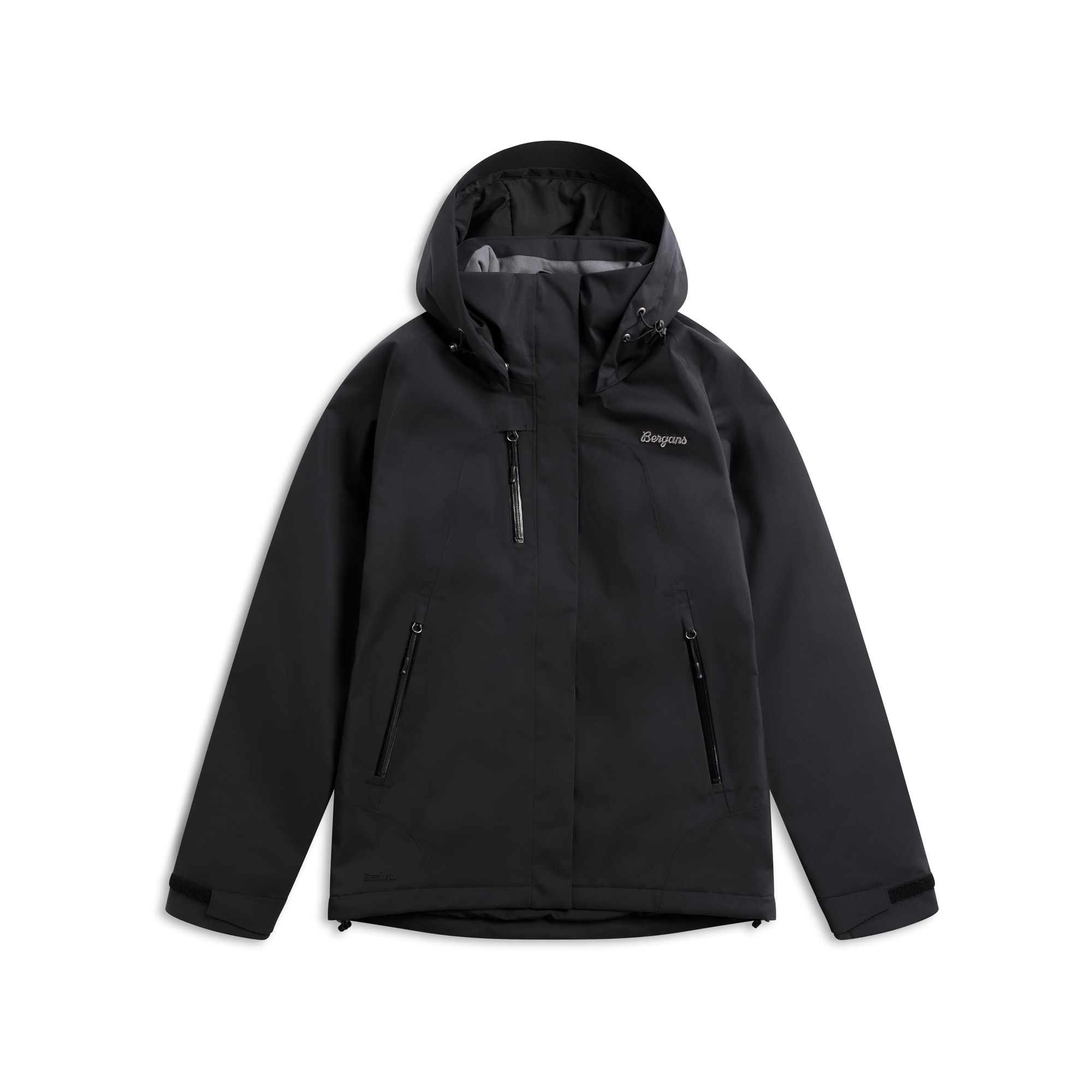 Bergans Flya Insulated Jacka Herr Black/Solid Grey