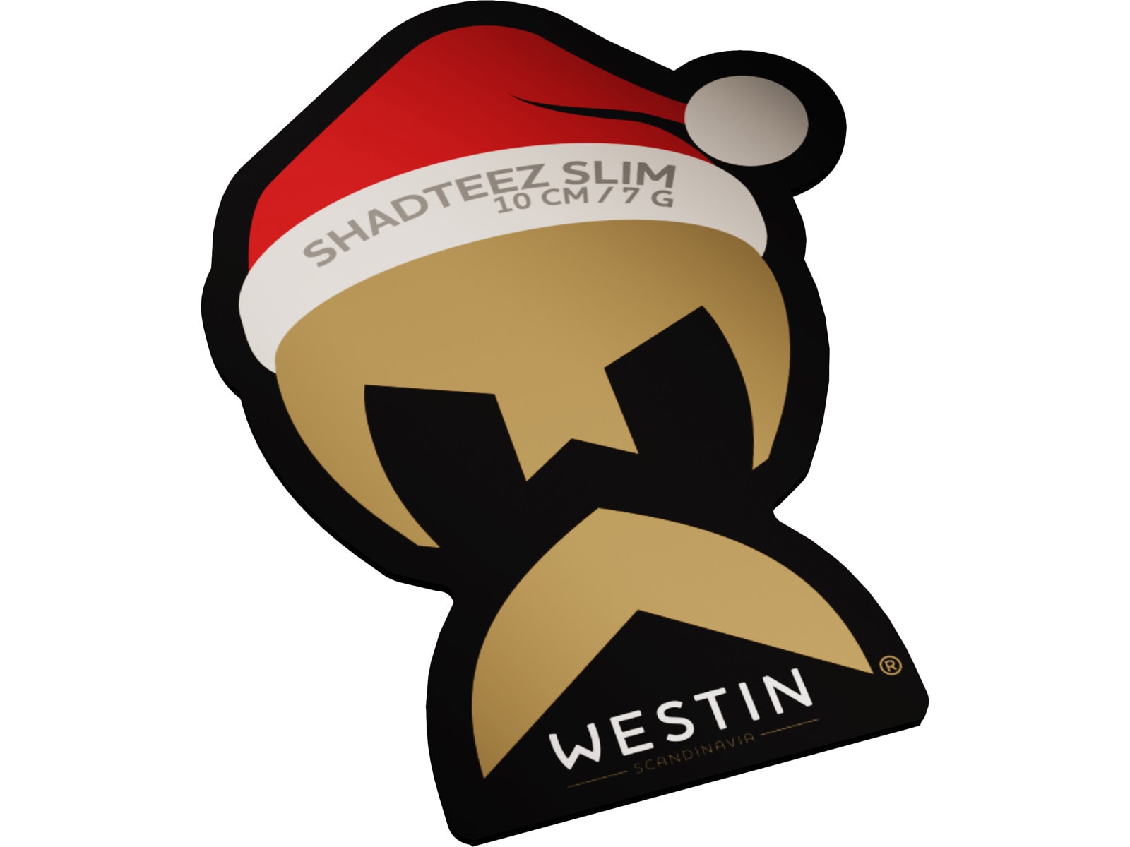 Westin Shadteez Slim Christmas Edition 2025 10cm 7g #4/0