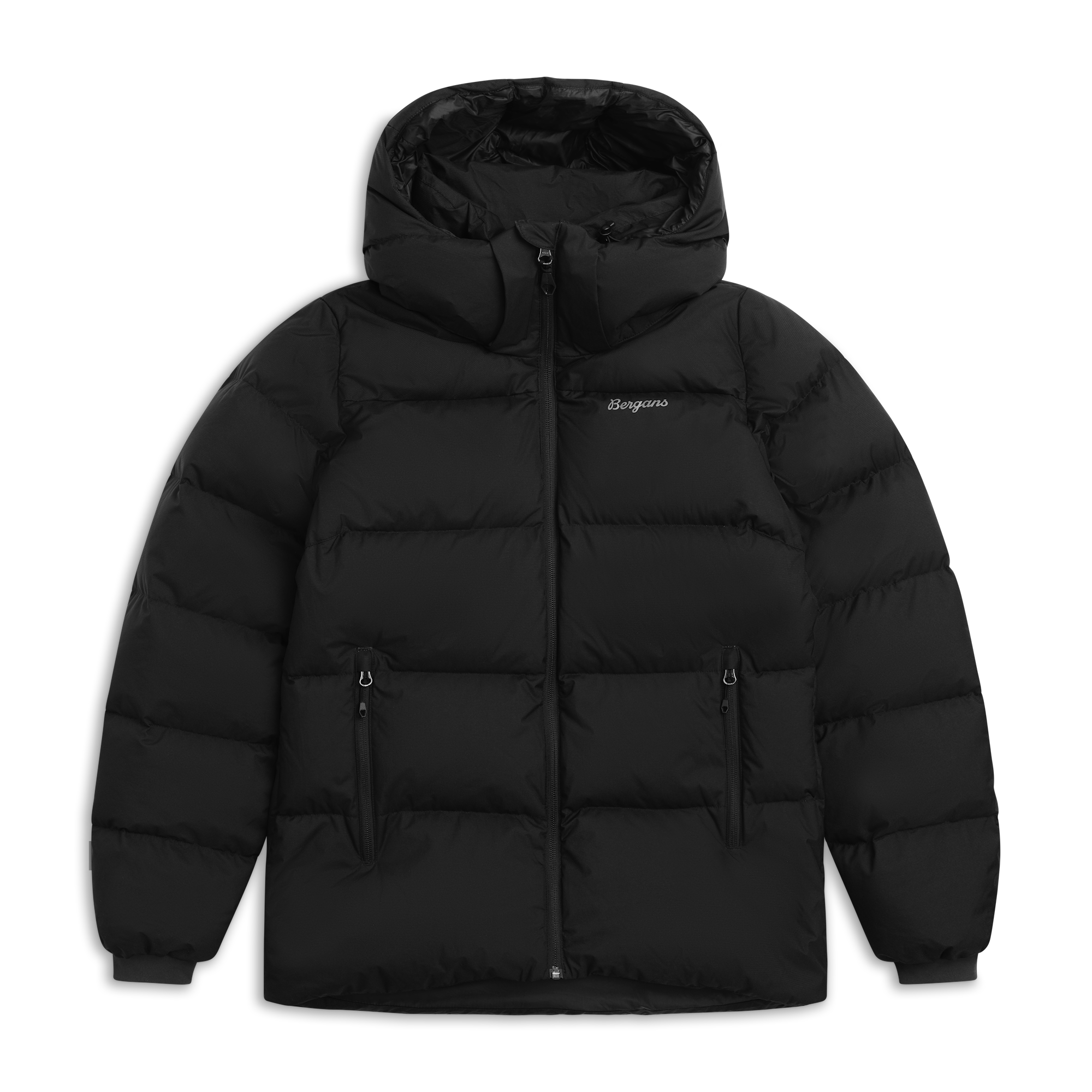 Bergans Lava Warm Down Jacka med huva Dam Black/Solid Grey XL