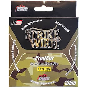 Strike Wire Predator X8, 0,28 mm 135 m Hi-Vis Yellow