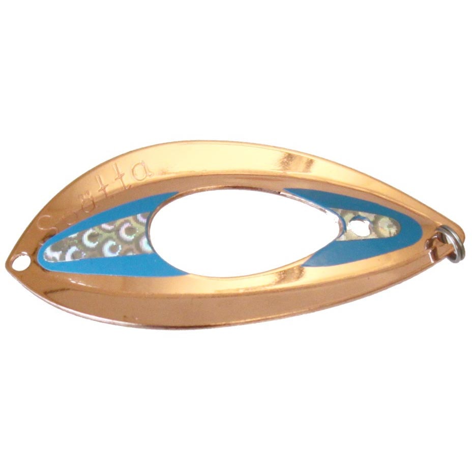 Spätta Blink 68 mm Koppar/Grön