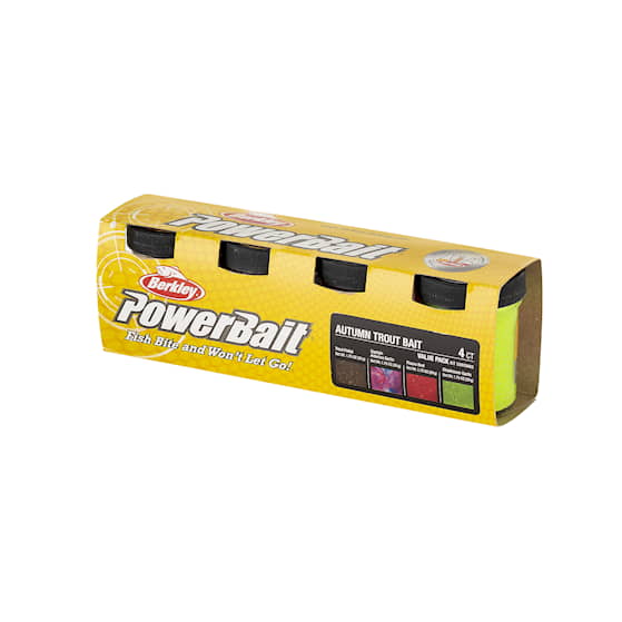 Powerbait Trout Bait Value Pack Autumn 4-pack
