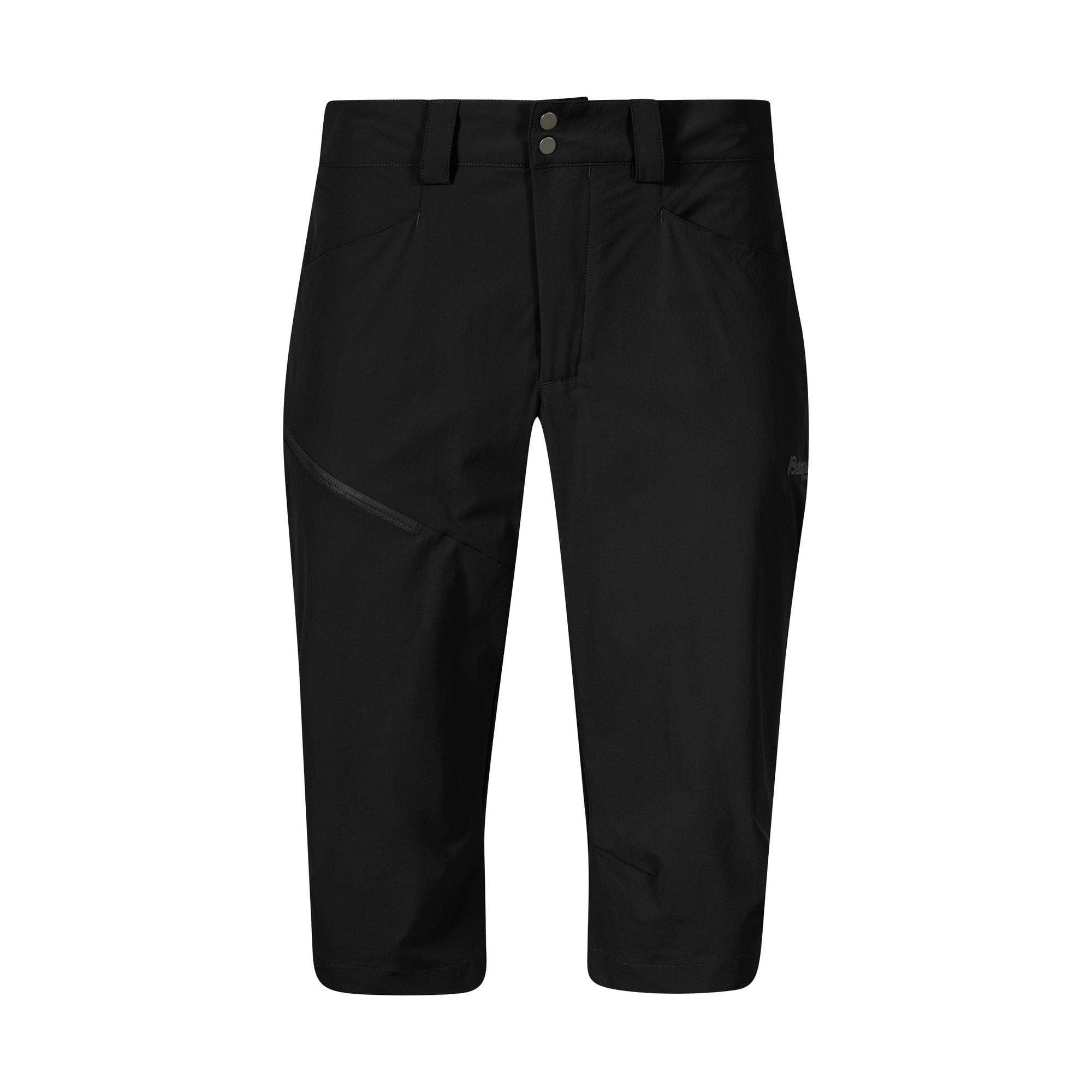 Bergans Vandre Light Softshell Long Shorts Dam Black 46