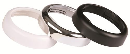 Frontring Svart Wema