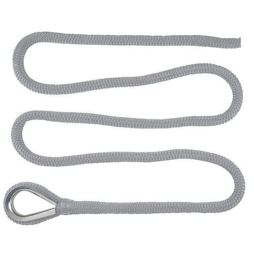Xmarine Förtöjningslina 12mm 4M Grå