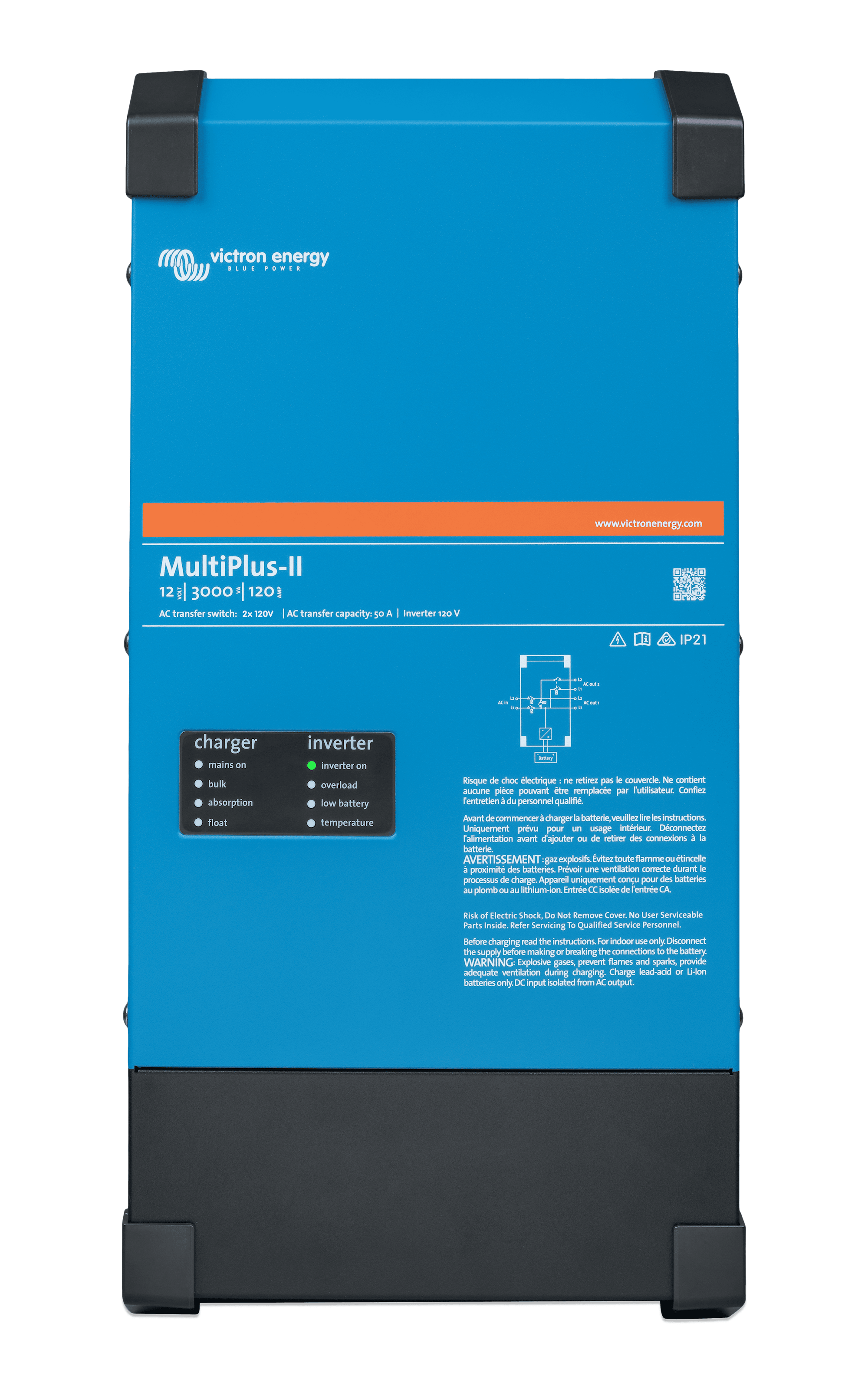 MultiPlus-II 12/3000/120-50 2x120V