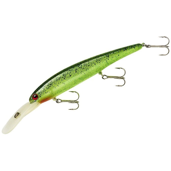 Bandit Walleye Deep Glow 12 cm Green Black Splatter