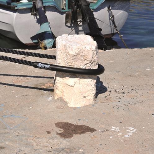 Waterline Design Spiroll Skavskydd Svart