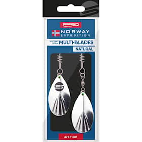 SPRO Norway Expedition Multi-Blades Natural 2-pack