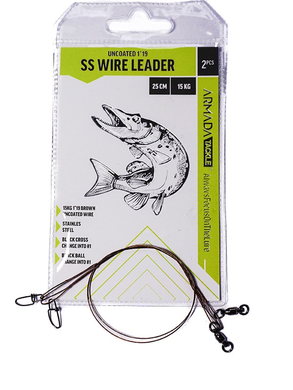 Armada Gäddtafs 19-trådig 25 cm 30 lbs