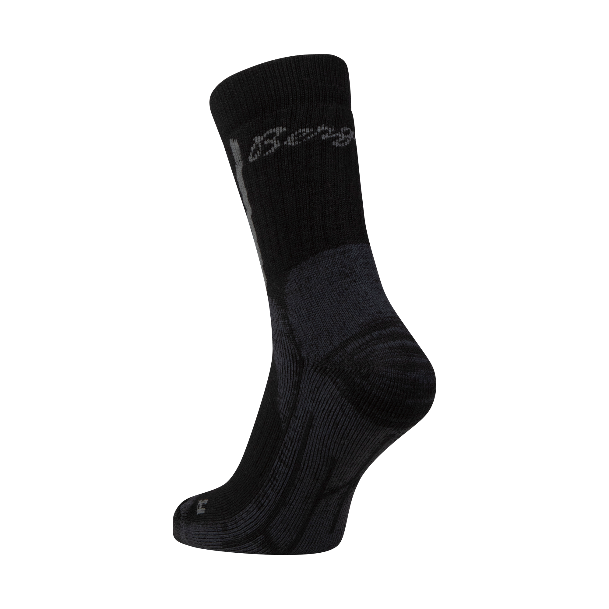 Bergans Trekking Merino Tech Socka Black/Dark Shadow Grey 44-47