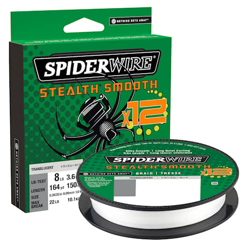 Spiderwire Stealth Smooth 12 0,33 mm 150 m Translucent
