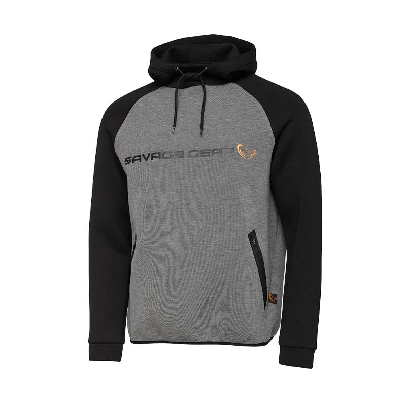 Tec-Foam Hoodie L Dark Grey Melange