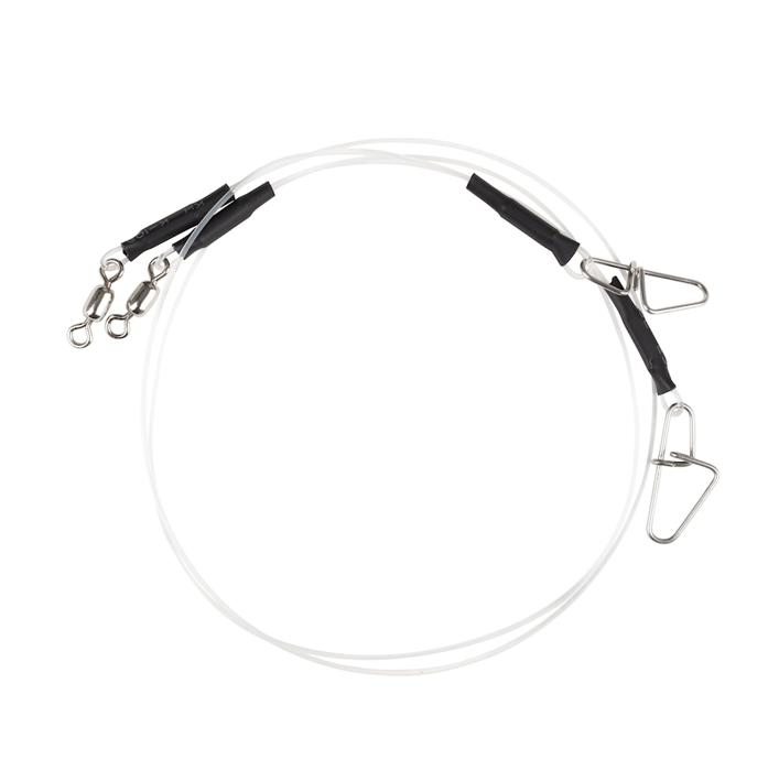 Fluo Pike Leader 1.1mm 40cm - 2-pack -