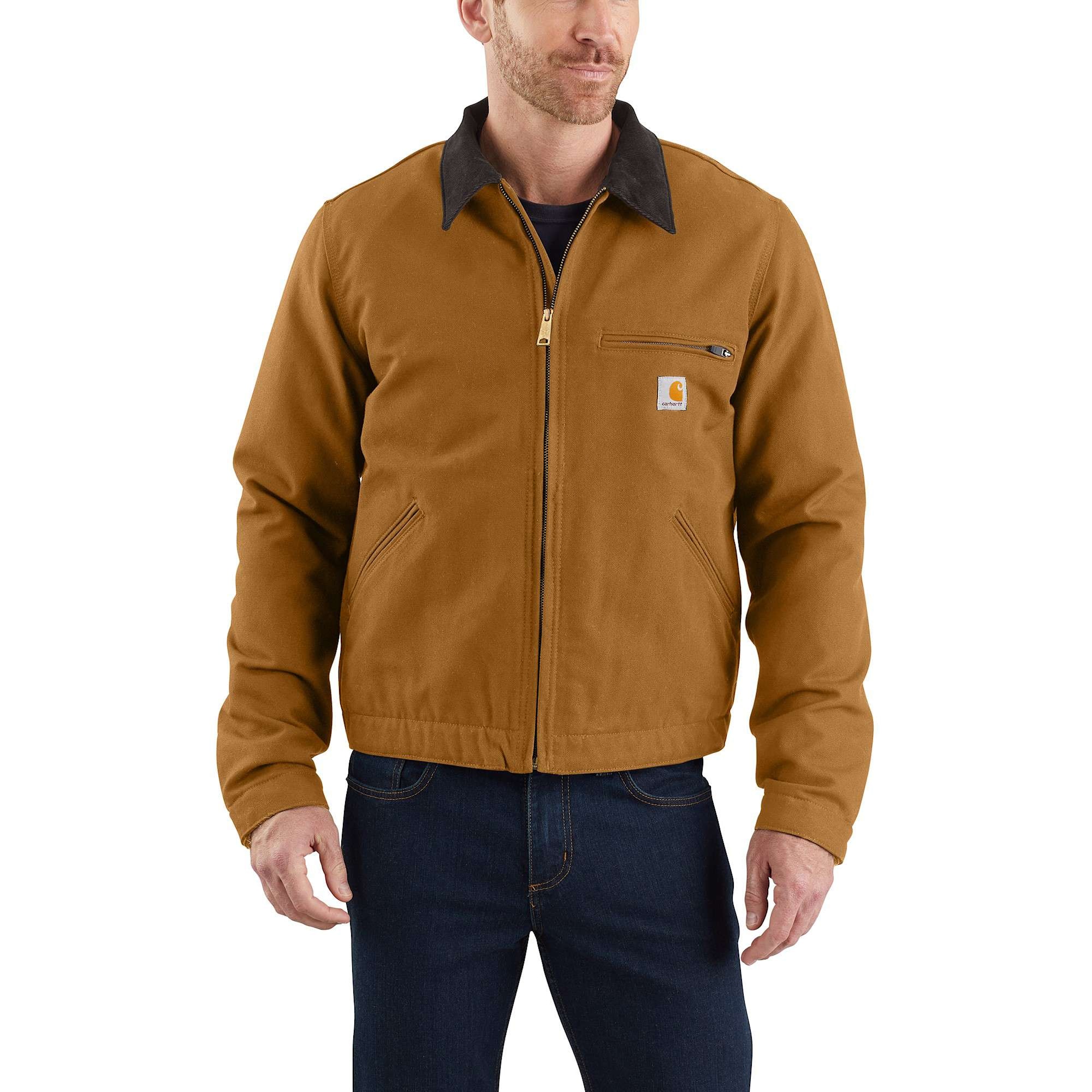 Carhartt Duck Detroit Jacka Herr Carhartt® Brown M